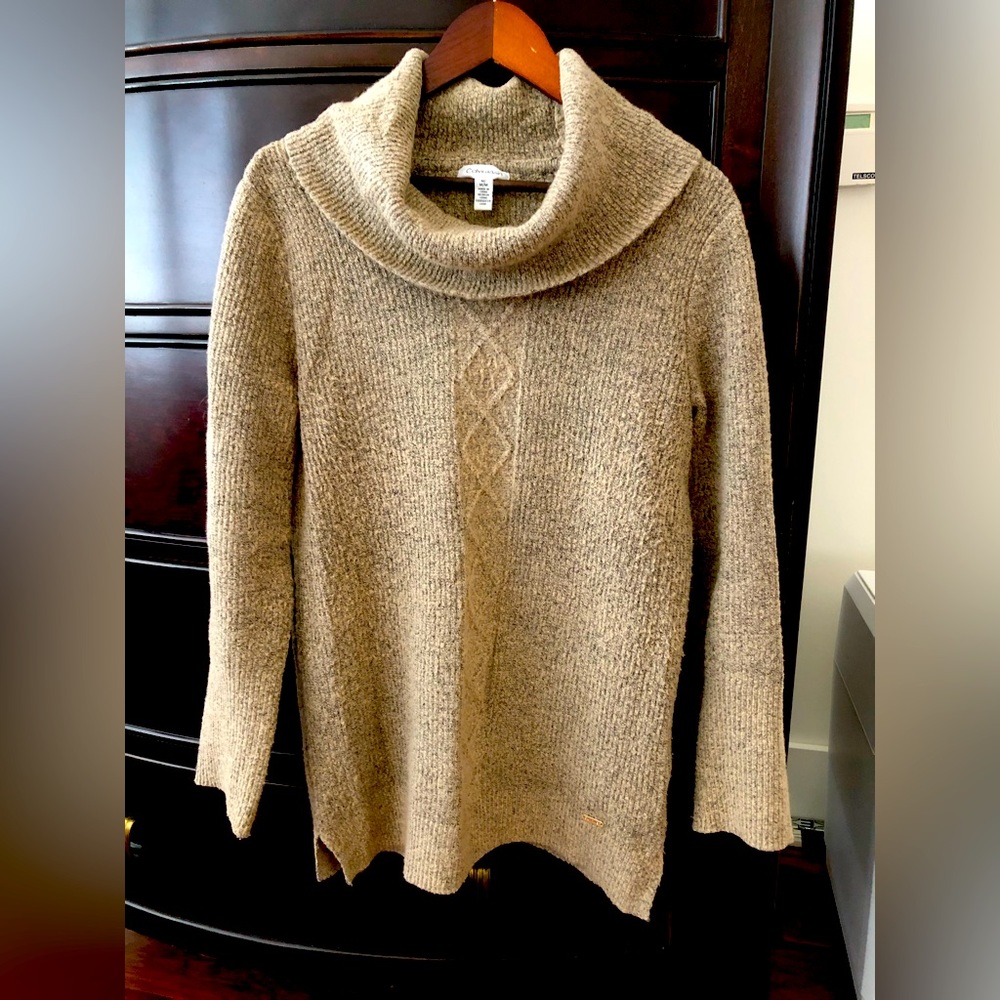 Calvin Klein cowl neck sweater - Picture 1 of 7